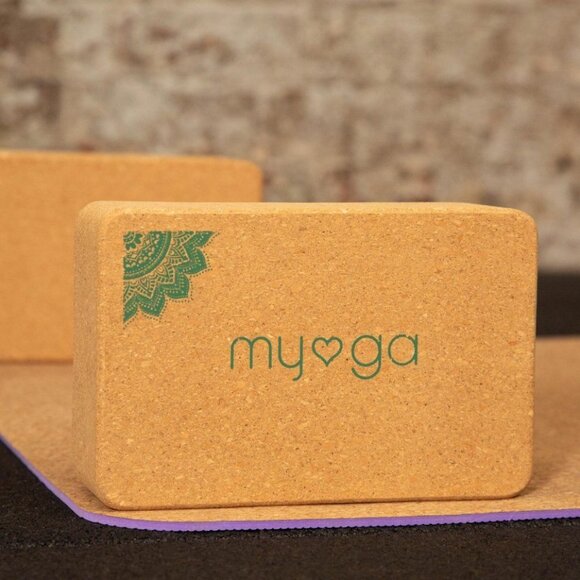 Cork Eco Yoga Brick Block - Picture 4 of 5